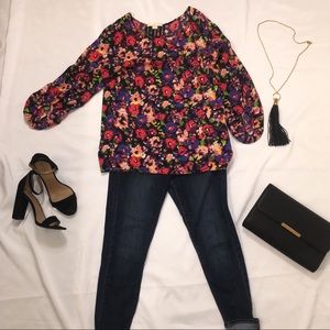 Floral blouse